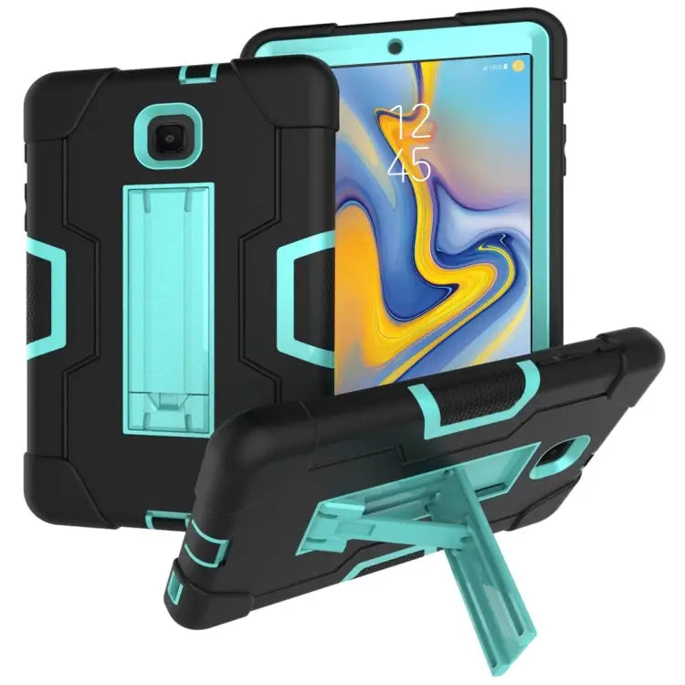 Contrast Color Silicone + PC Combination Case with Holder For Galaxy Tab A 8.0 & S Pen (2019) P200 For Galaxy Tab A 8.0