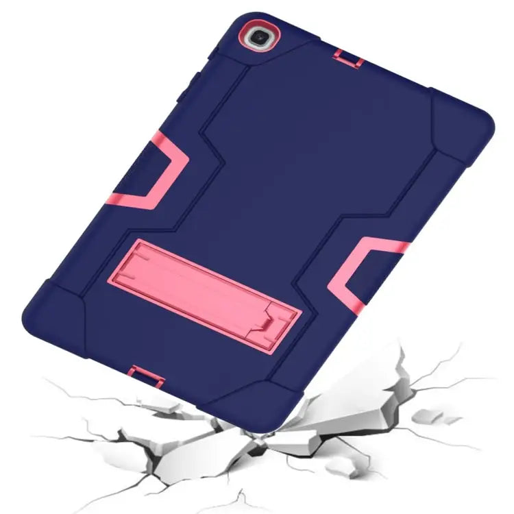 Contrast Color Silicone + PC Combination Case with Holder For Galaxy Tab A 10.1 (2019) T510 For Galaxy Tab S5e T720