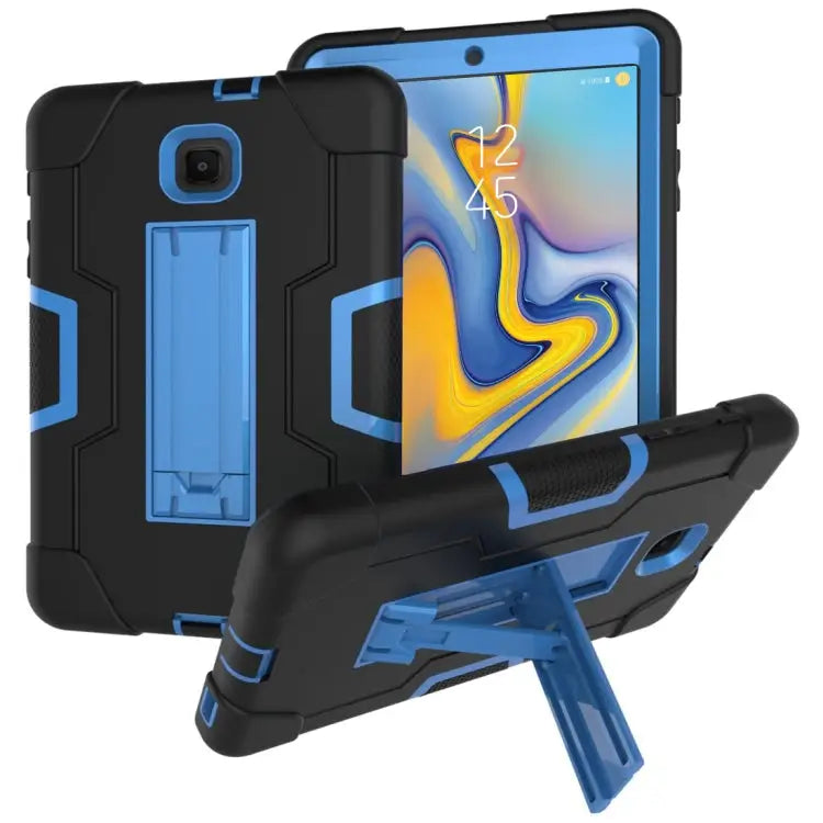 Contrast Color Silicone + PC Combination Case with Holder For Galaxy Tab A 8.0 & S Pen (2019) P200 For Galaxy Tab A 8.0