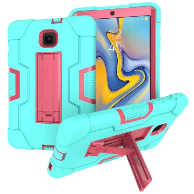 Contrast Color Silicone + PC Combination Case with Holder For Galaxy Tab A 8.0 & S Pen (2019) P200 For Galaxy Tab A 8.0