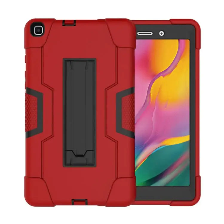 Contrast Color Silicone + PC Combination Case with Holder For Galaxy Tab A 8.0 & S Pen (2019) P200 For Galaxy Tab A 8.0