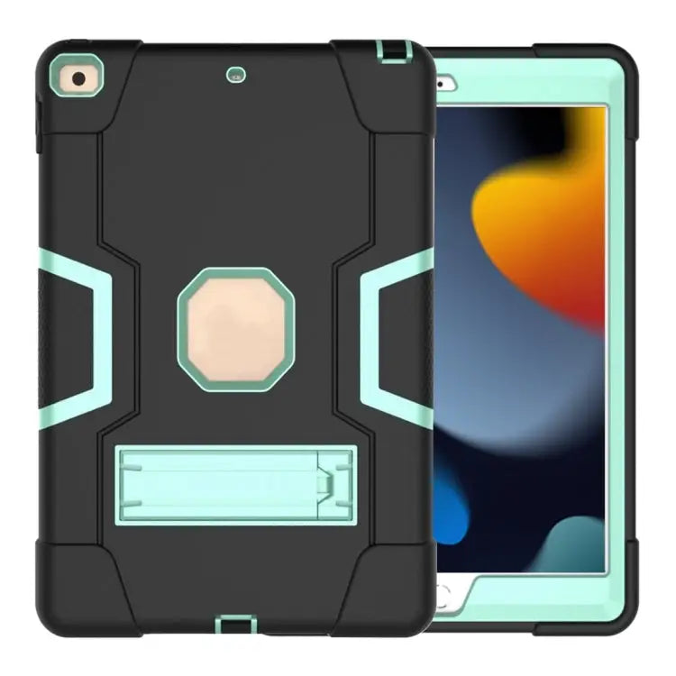 Contrast Color Silicone + PC Combination Case with Holder For Galaxy Tab A 10.1 (2019) T510 For Galaxy Tab S5e T720