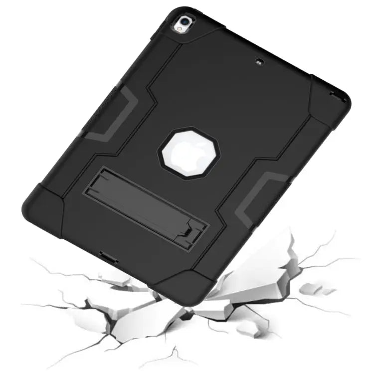 Contrast Color Silicone + PC Combination Case with Holder For Galaxy Tab A 10.5 T590 For Galaxy Tab S4 10.5 T830