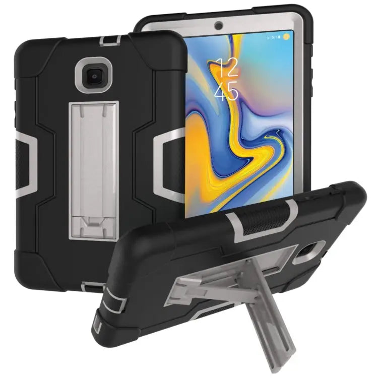 Contrast Color Silicone + PC Combination Case with Holder For Galaxy Tab A 8.0 & S Pen (2019) P200 For Galaxy Tab A 8.0