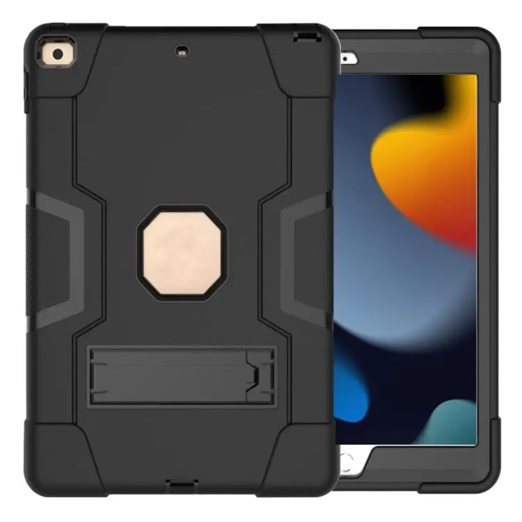 Contrast Color Silicone + PC Combination Case with Holder For Galaxy Tab A 10.1 (2019) T510 For Galaxy Tab S5e T720