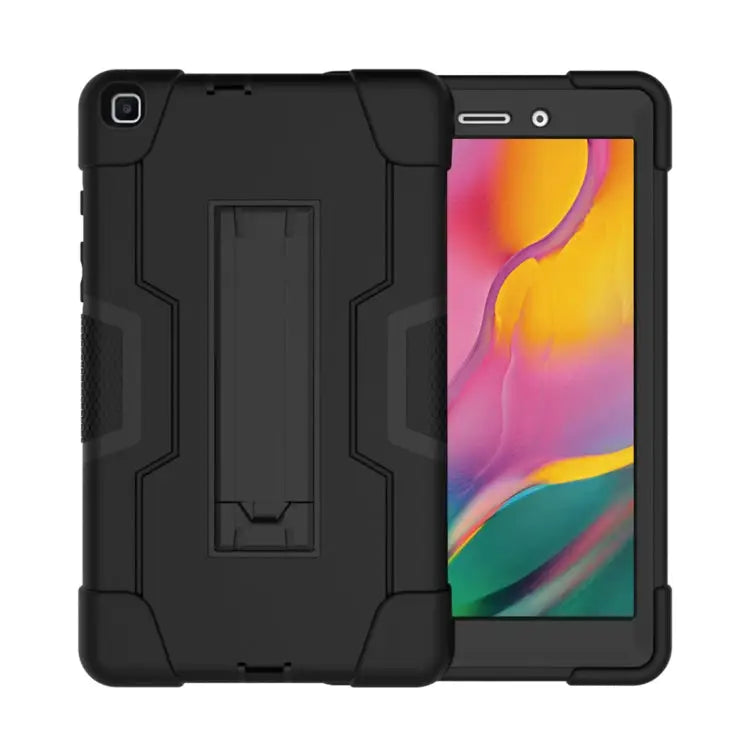 Contrast Color Silicone + PC Combination Case with Holder For Galaxy Tab A 8.0 & S Pen (2019) P200 For Galaxy Tab A 8.0