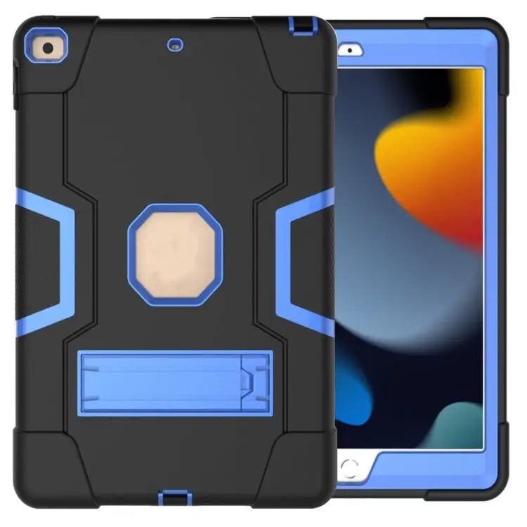 Contrast Color Silicone + PC Combination Case with Holder For Galaxy Tab A 10.1 (2019) T510 For Galaxy Tab S5e T720