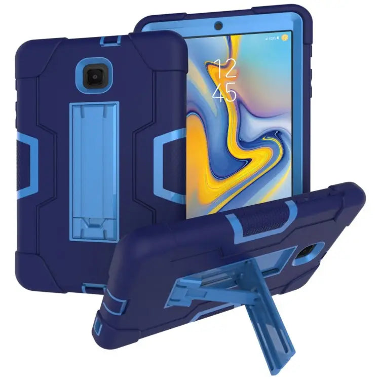 Contrast Color Silicone + PC Combination Case with Holder For Galaxy Tab A 8.0 & S Pen (2019) P200 For Galaxy Tab A 8.0