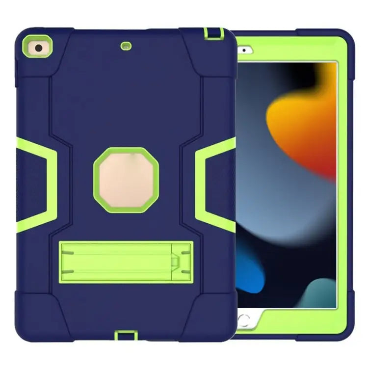 Contrast Color Silicone + PC Combination Case with Holder For Galaxy Tab A 10.1 (2019) T510 For Galaxy Tab S5e T720