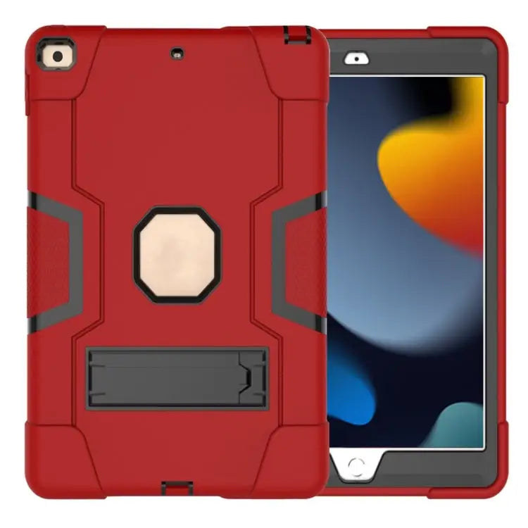 Contrast Color Silicone + PC Combination Case with Holder For Galaxy Tab A 10.1 (2019) T510 For Galaxy Tab S5e T720