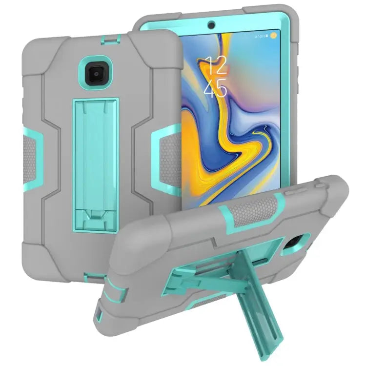 Contrast Color Silicone + PC Combination Case with Holder For Galaxy Tab A 8.0 & S Pen (2019) P200 For Galaxy Tab A 8.0