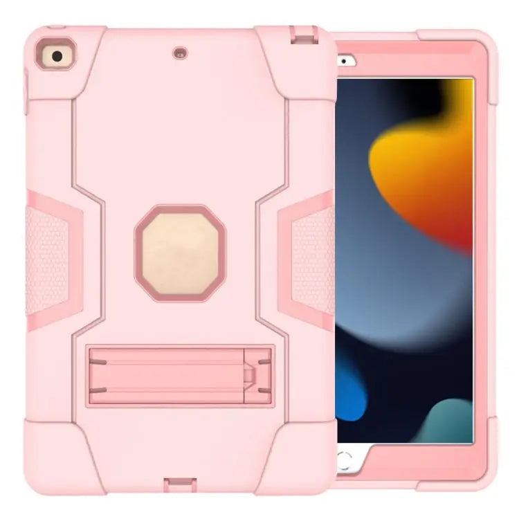Contrast Color Silicone + PC Combination Case with Holder For Galaxy Tab A 10.1 (2019) T510 For Galaxy Tab S5e T720