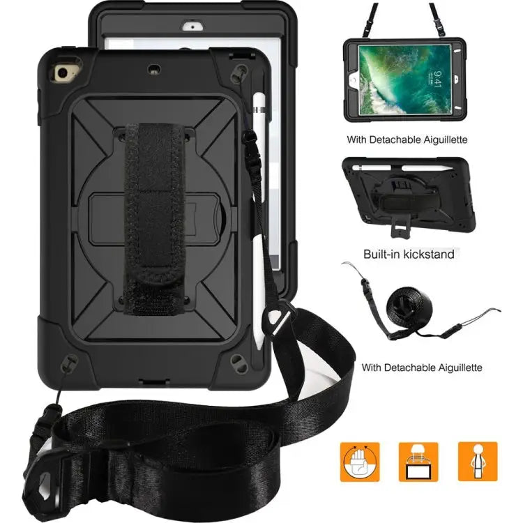 Contrast Color Silicone + PC Combination Case with Holder For iPad mini 3 - Apple Accessories