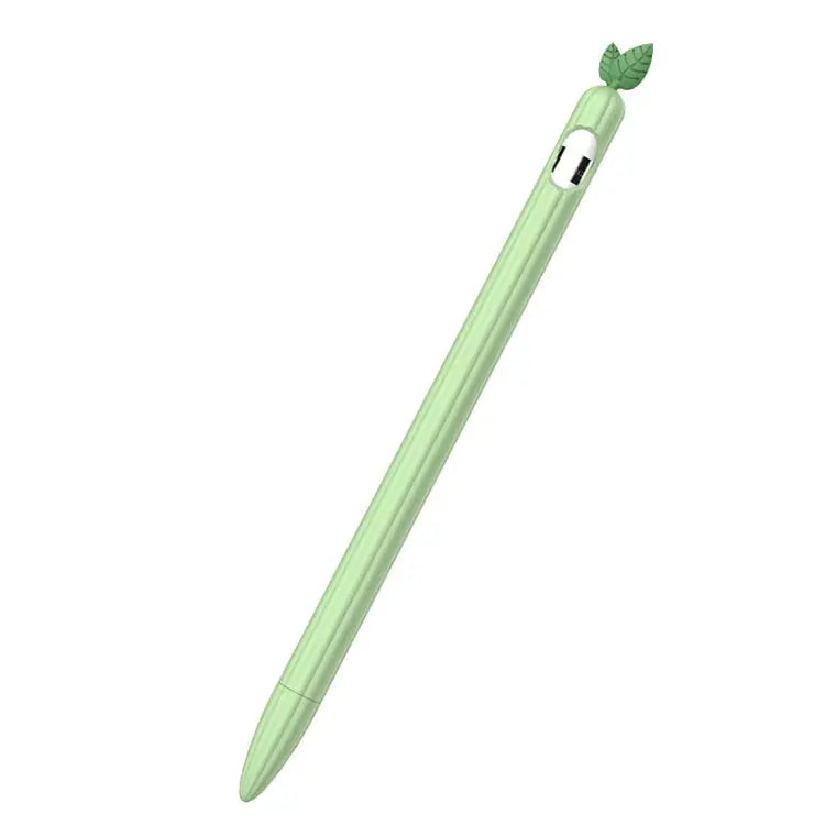 Contrasting Color Mint Leaf Silicone Non-slip Protective Cover For Apple Pencil 1 For Apple Pencil 2 - For Apple Pencil