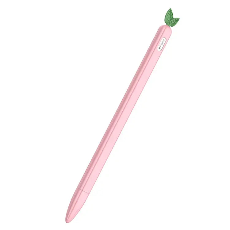 Contrasting Color Mint Leaf Silicone Non-slip Protective Cover For Apple Pencil 1 For Apple Pencil 2 - For Apple Pencil
