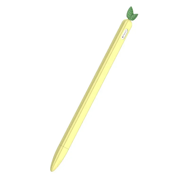 Contrasting Color Mint Leaf Silicone Non-slip Protective Cover For Apple Pencil 1 For Apple Pencil 2 - For Apple Pencil
