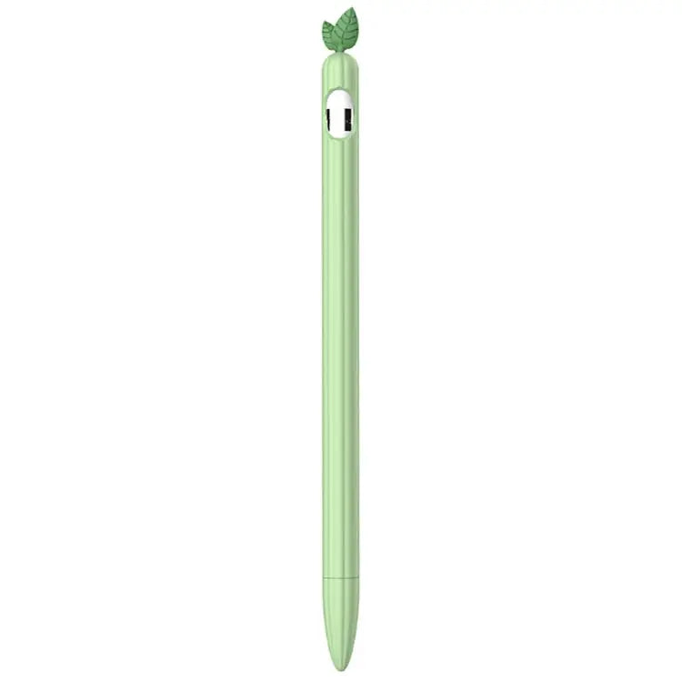Contrasting Color Mint Leaf Silicone Non-slip Protective Cover For Apple Pencil 1 For Apple Pencil 2 - Apple Accessories