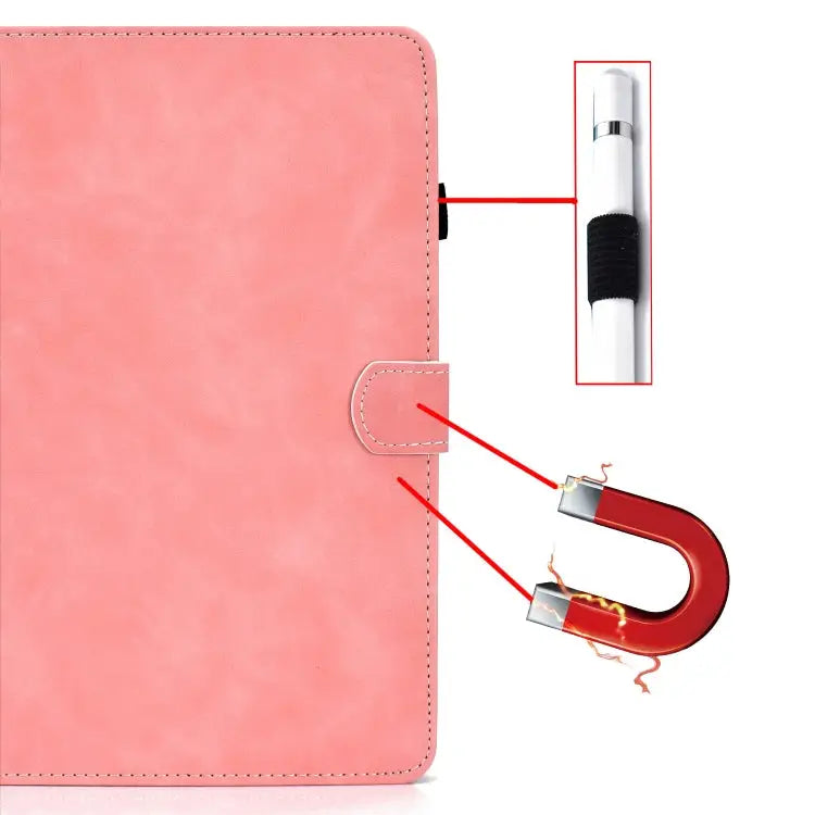 Cowhide Texture Horizontal Flip Leather Case with Holder & Card Slots & Sleep / Wake-up Function For iPad Air 2022