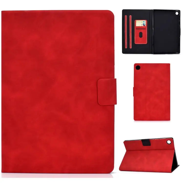 Cowhide Texture Horizontal Flip Leather Case with Holder & Card Slots & Sleep / Wake-up Function For Huawei MatePad T8