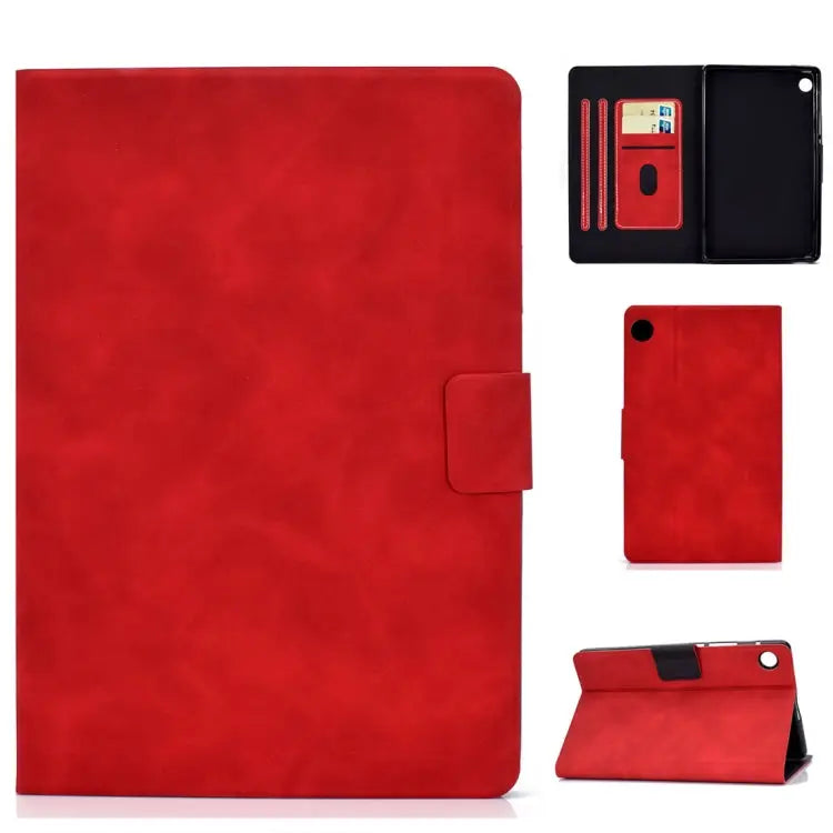 Cowhide Texture Horizontal Flip Leather Case with Holder & Card Slots & Sleep / Wake-up Function For Huawei MatePad T8