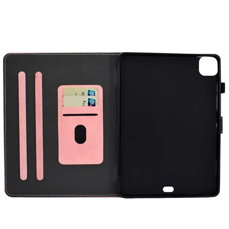 Cowhide Texture Horizontal Flip Leather Case with Holder & Card Slots & Sleep / Wake-up Function For iPad Air 2022