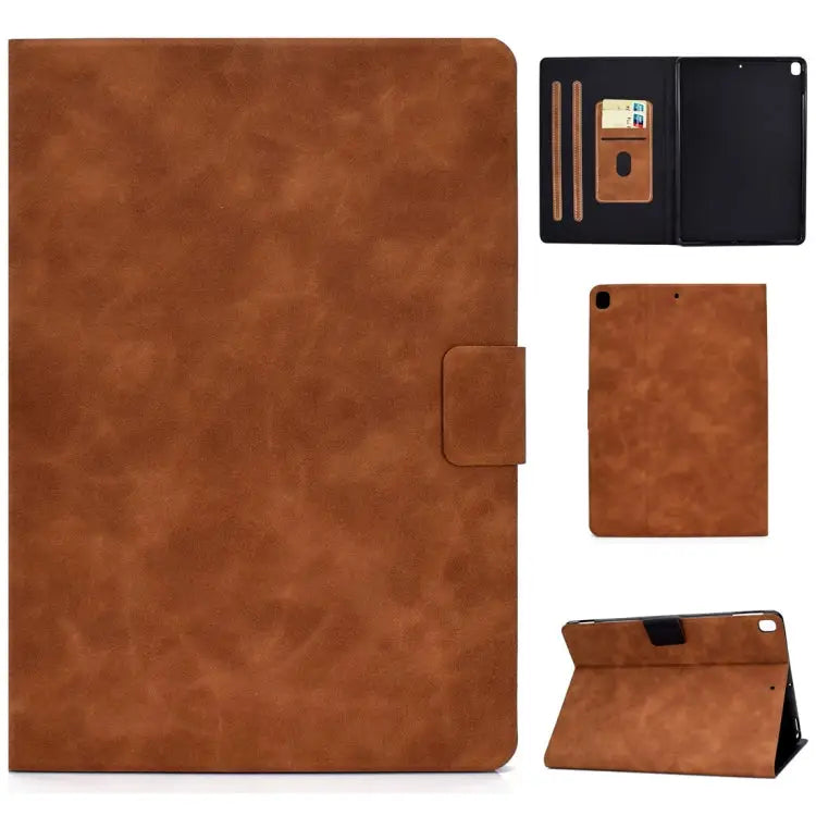 Cowhide Texture Horizontal Flip Leather Case with Holder & Card Slots & Sleep / Wake-up Function For iPad Pro 11 (2020)