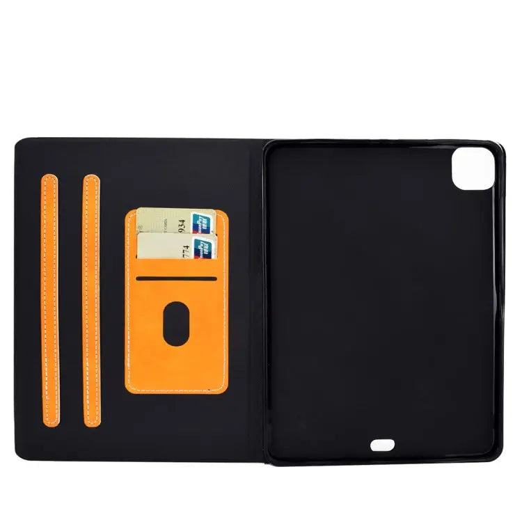 Cowhide Texture Horizontal Flip Leather Case with Holder & Card Slots & Sleep / Wake-up Function For iPad Pro 11 (2020)