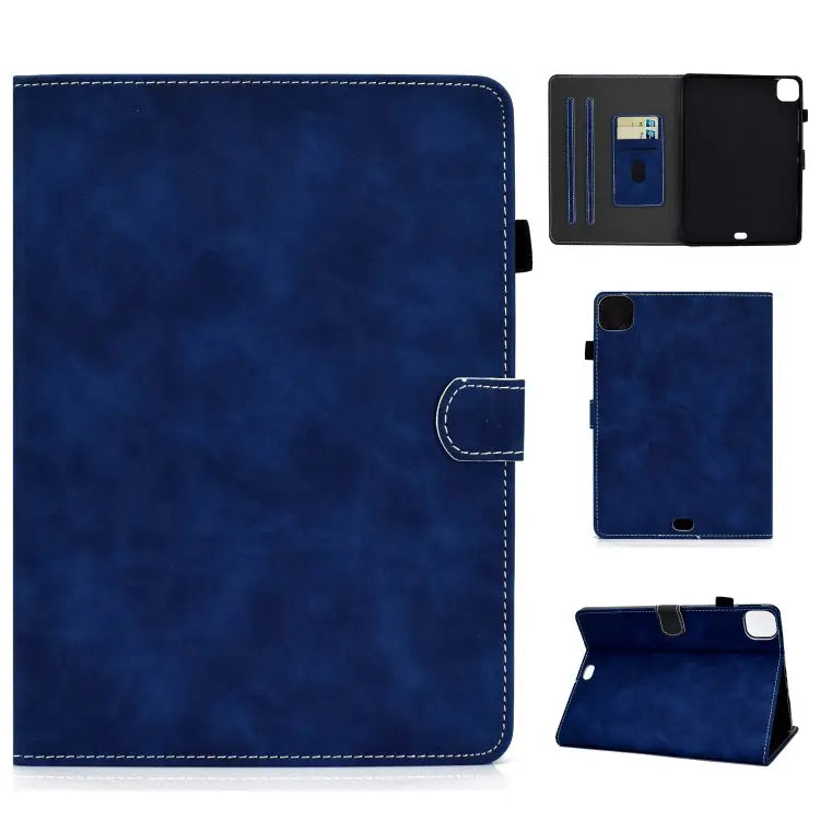 Cowhide Texture Horizontal Flip Leather Case with Holder & Card Slots & Sleep / Wake-up Function For iPad Air 2022