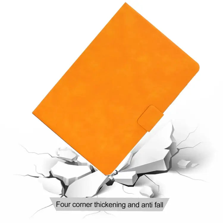 Cowhide Texture Leather Smart Tablet Case For iPad Pro 11 2024 For iPad Air 2022 10.9 - Apple Accessories