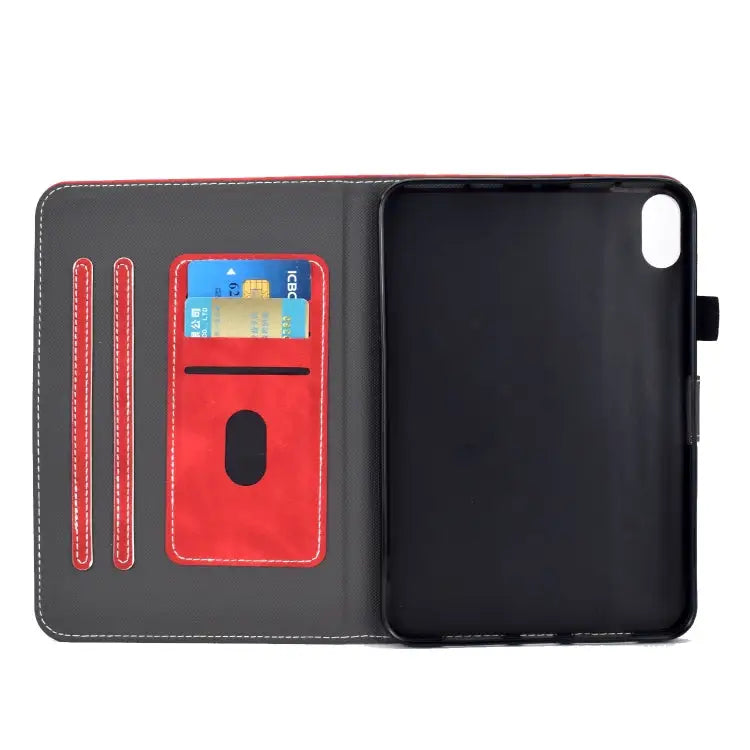 Cowhide Texture Tablet Leather Smart Case For iPad 10th Gen 10.9 2022 - Apple Accessories