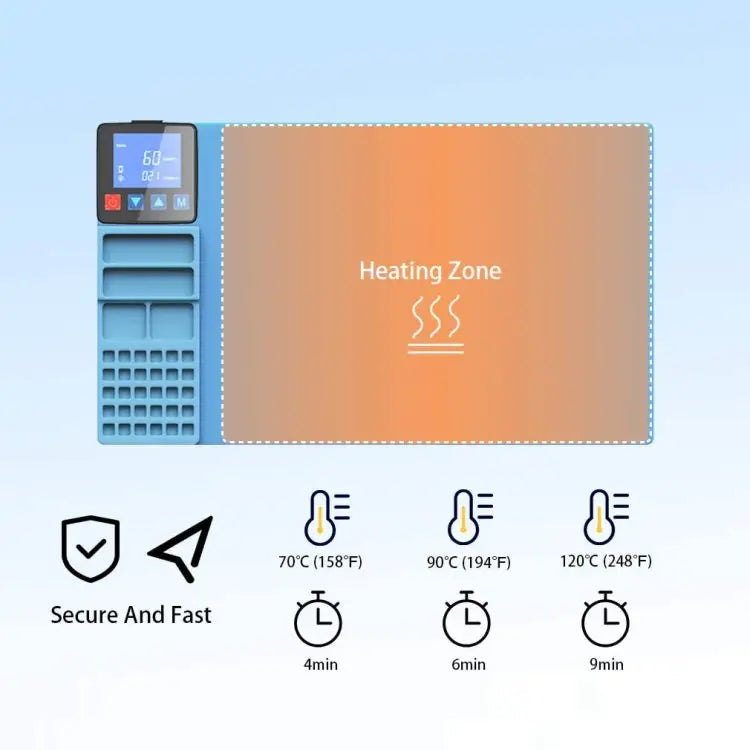 CPB CP320 LCD Screen Heating Pad Safe Repair Tool US Plug CPB CP320(US Plug) - CPB CP320(US Plug)
