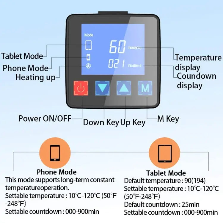 CPB CP320 LCD Screen Heating Pad Safe Repair Tool US Plug CPB CP320(US Plug) - CPB CP320(US Plug)
