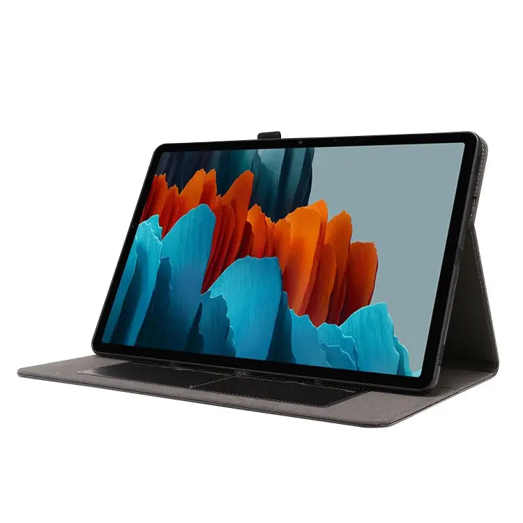 Crazy Horse Texture Horizontal Flip Leather Case with 2-folding Holder & Card Slot For Samsung Galaxy Tab S8+ / Tab S8