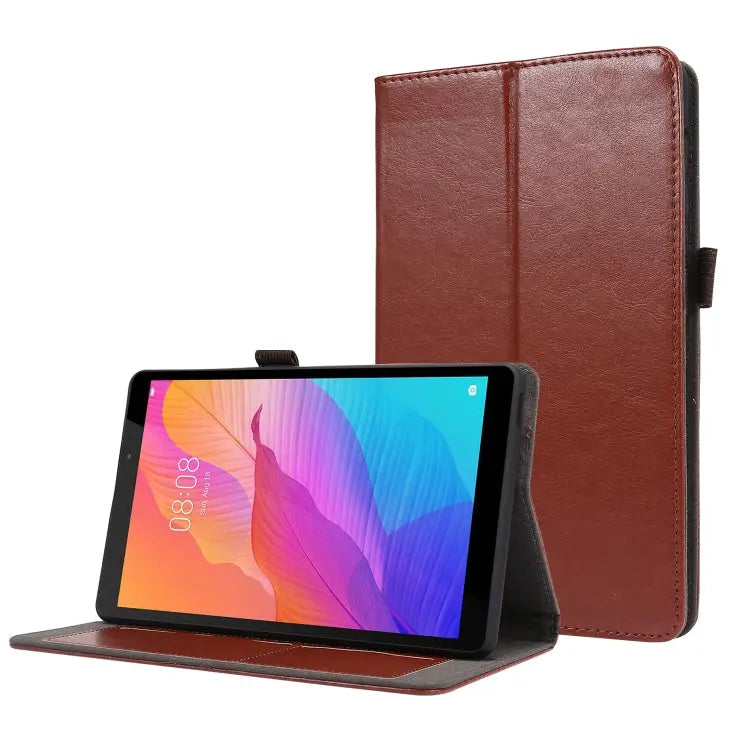 Crazy Horse Texture Horizontal Flip Leather Case with 2-folding Holder & Card Slot For Huawei MatePad T8 For Huawei