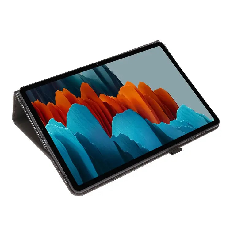 Crazy Horse Texture Horizontal Flip Leather Case with 2-folding Holder & Card Slot For Samsung Galaxy Tab S8+ / Tab S8