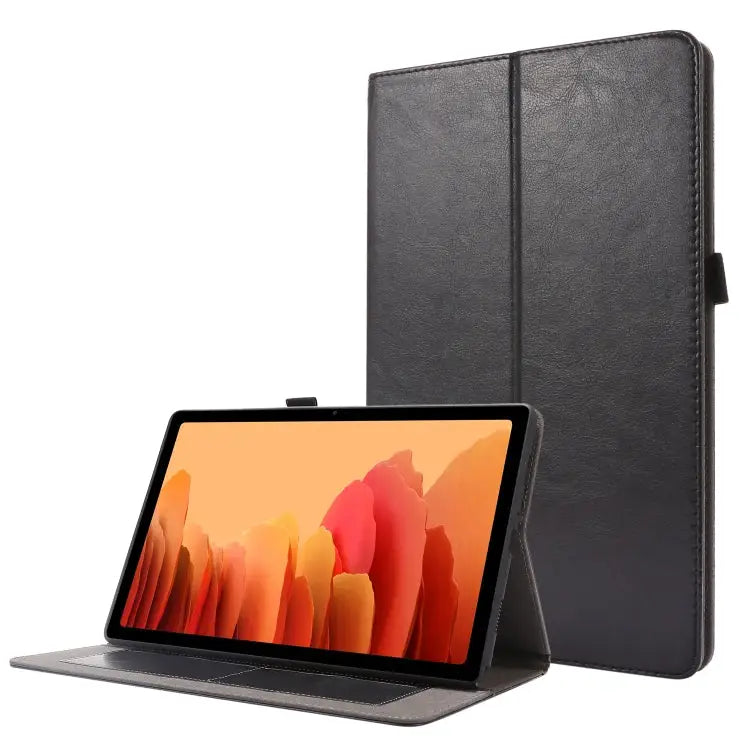 Crazy Horse Texture Horizontal Flip Leather Case with 2-folding Holder & Card Slot For Samsung Galaxy Tab S8+ / Tab S8