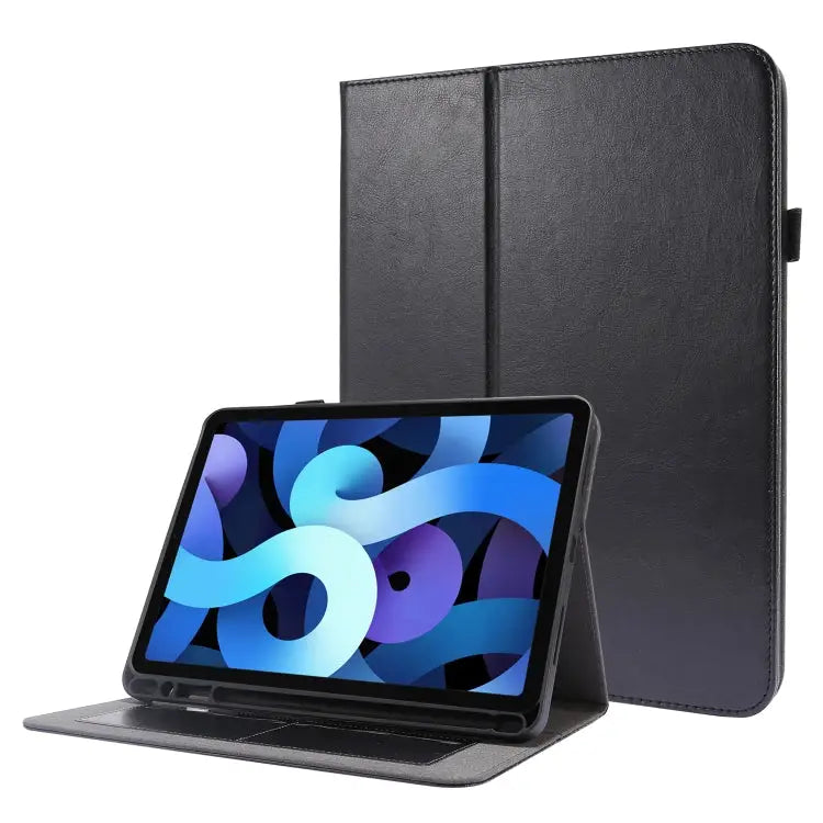 Crazy Horse Texture Horizontal Flip Leather Case with 2-folding Holder & Card Slot For Lenovo Tab M10 For iPad 10.2