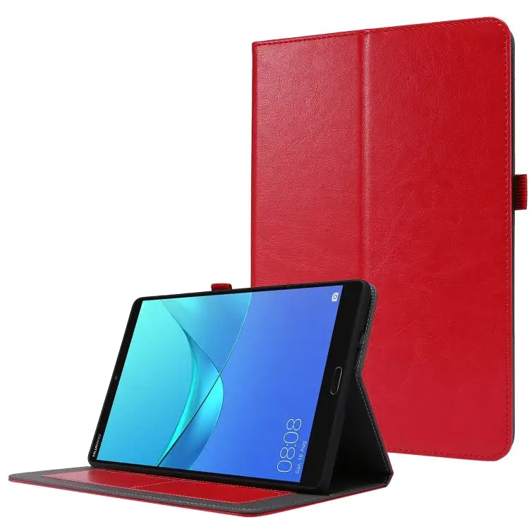 Crazy Horse Texture Horizontal Flip Leather Case with 2-folding Holder & Card Slot For Huawei MatePad T8 For Huawei