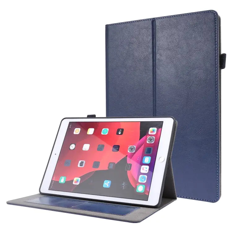 Crazy Horse Texture Horizontal Flip Leather Case with 2-folding Holder & Card Slot For Lenovo Tab M10 For iPad 10.2
