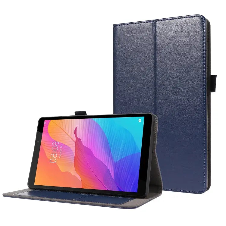 Crazy Horse Texture Horizontal Flip Leather Case with 2-folding Holder & Card Slot For Huawei MatePad T8 For Huawei