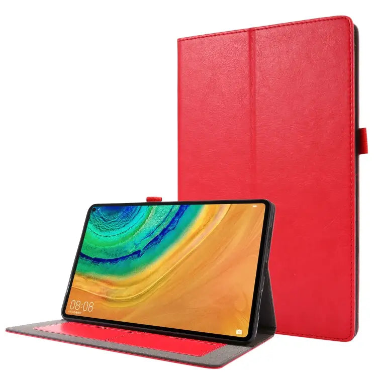 Crazy Horse Texture Horizontal Flip Leather Case with 2-folding Holder & Card Slot For Huawei MatePad T8 For Huawei