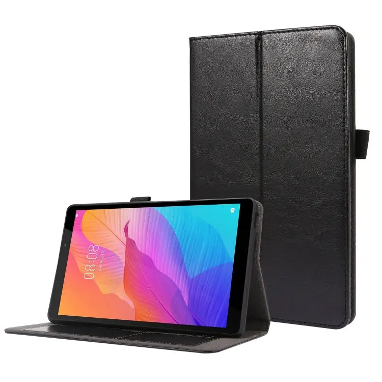 Crazy Horse Texture Horizontal Flip Leather Case with 2-folding Holder & Card Slot For Huawei MatePad T8 For Huawei