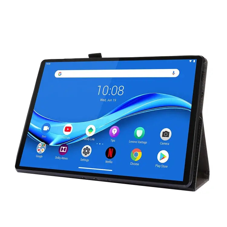 Crazy Horse Texture Horizontal Flip Leather Case with 2-folding Holder & Card Slot For Lenovo Tab M10 For iPad 10.2