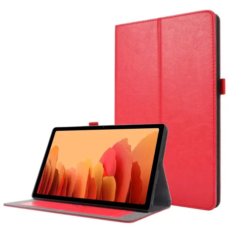 Crazy Horse Texture Horizontal Flip Leather Case with 2-folding Holder & Card Slot For Samsung Galaxy Tab S8+ / Tab S8