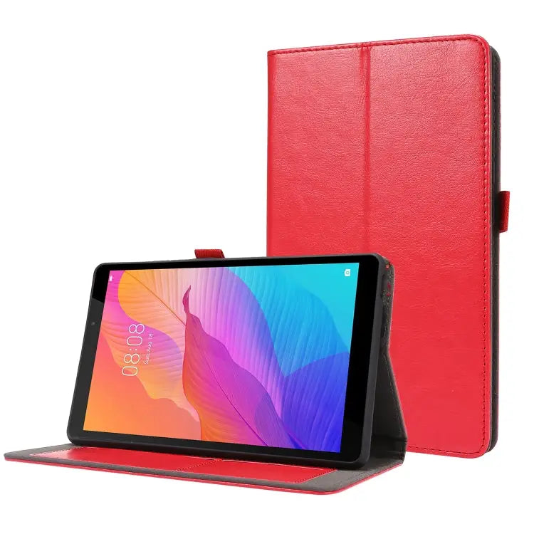 Crazy Horse Texture Horizontal Flip Leather Case with 2-folding Holder & Card Slot For Huawei MatePad T8 For Huawei