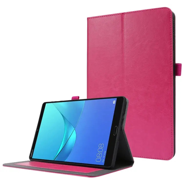 Crazy Horse Texture Horizontal Flip Leather Case with 2-folding Holder & Card Slot For Huawei MatePad T8 For Huawei