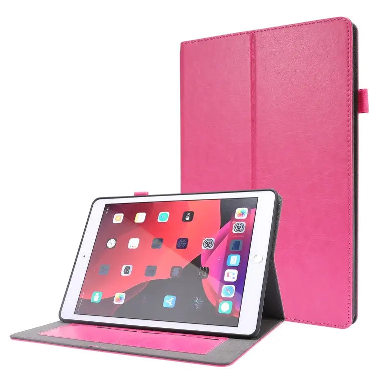 Crazy Horse Texture Horizontal Flip Leather Case with 2-folding Holder & Card Slot For Lenovo Tab M10 For iPad 10.2