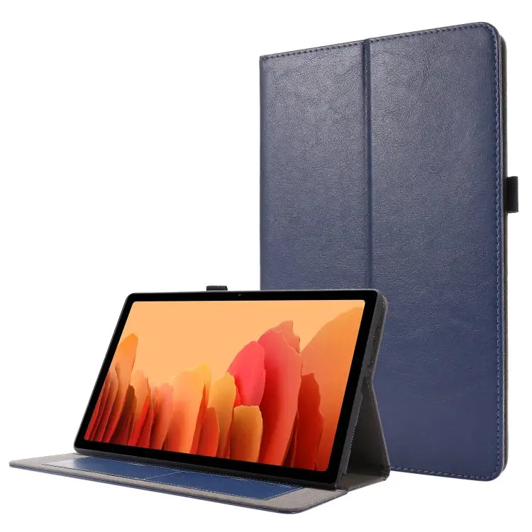 Crazy Horse Texture Horizontal Flip Leather Case with 2-folding Holder & Card Slot For Samsung Galaxy Tab S8+ / Tab S8