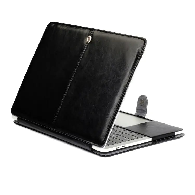Crazy Horse Texture Horizontal Flip Leather PU Case for MacBook Pro 13.3 inch A1989 (2018) MacBook Pro 13.3 inch A1989