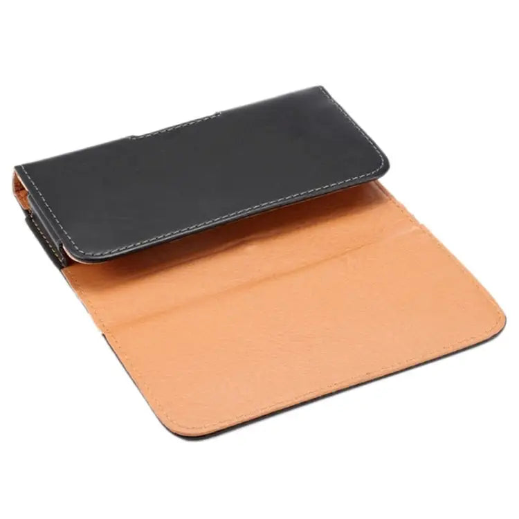 Crazy Horse Texture Vertical Flip Leather Case / Waist Bag with Back Splint for iPhone X & Galaxy S5 / G900